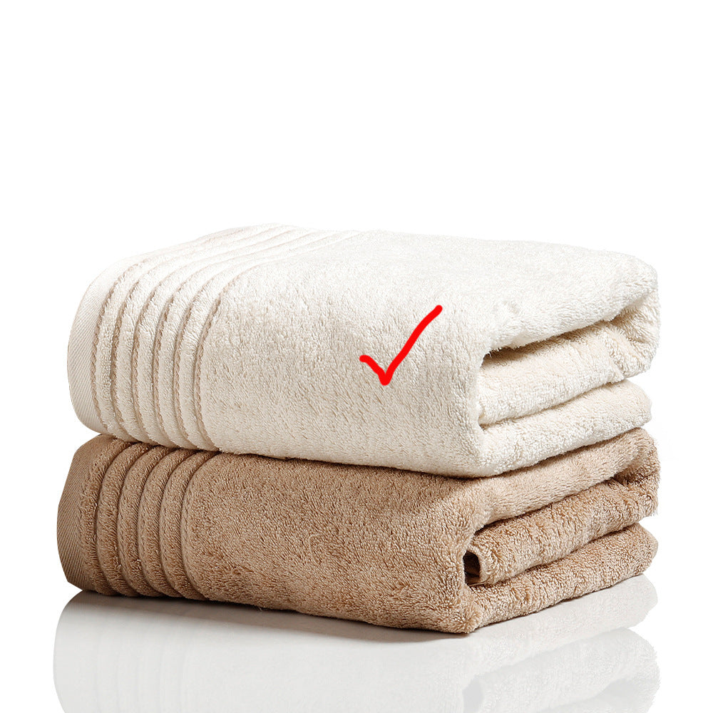 High-End Cotton Towels Set - Minimal Bathroom Cotton Towels