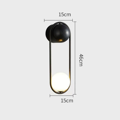 Bedroom Background Wall Lamp - Bedside Table Wall Lamp - Aesthetic Bedside Table Lamp