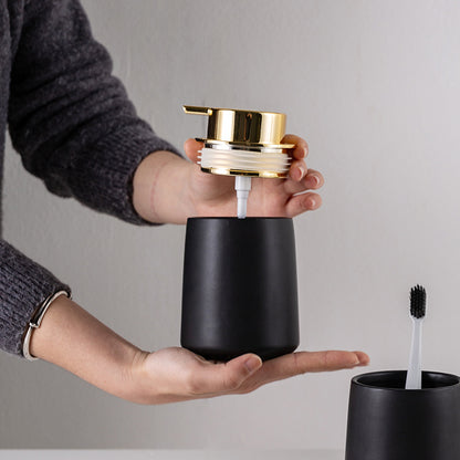 Bathroom Pressed Lotion Hand Soap Dispenser Bottle Set