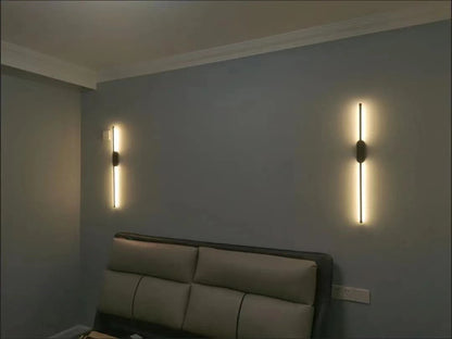 Modern Living Room Background Wall Nordic Lamps