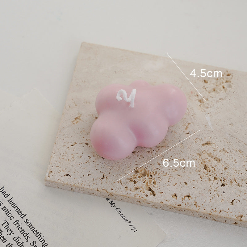 Small Cloud Aromatherapy Candle Creative Decoration