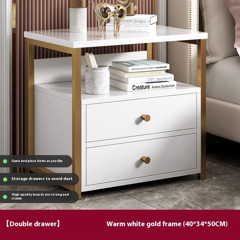 Multifunctional Bedroom Bedside Table - Minimalist Bedside Storage