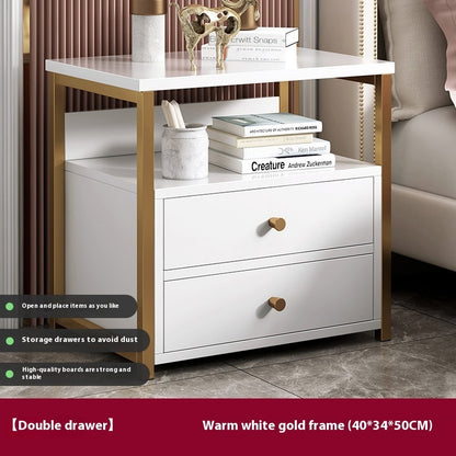 Multifunctional Bedroom Bedside Table - Minimalist Bedside Storage