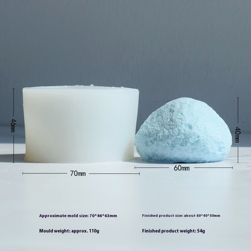 Aromatherapy Candle Mould Striped Cylinder Epoxy Plaster Decoration Geometric Cylinder