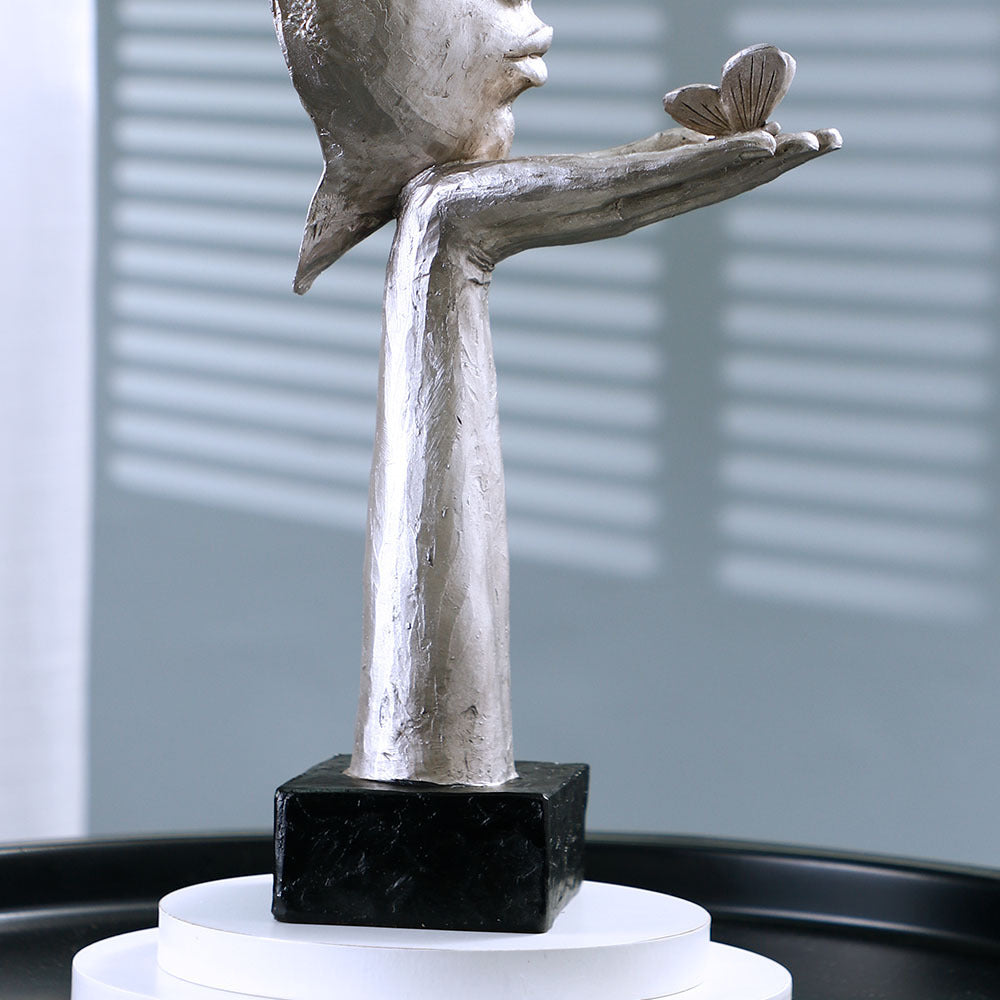 Nordic Broken Face Sculpture