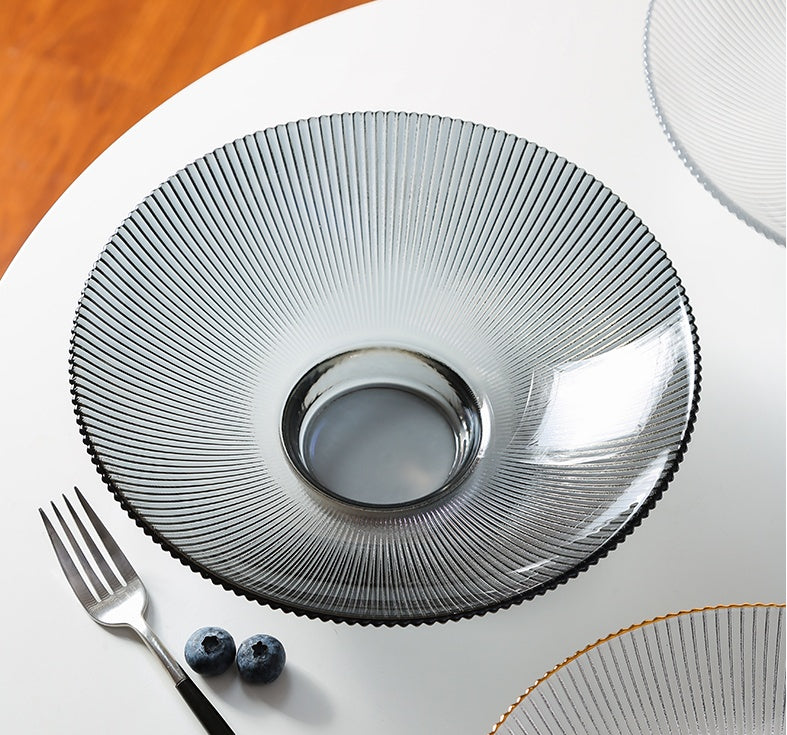 Premium Glass Fruit & Snacks Tray