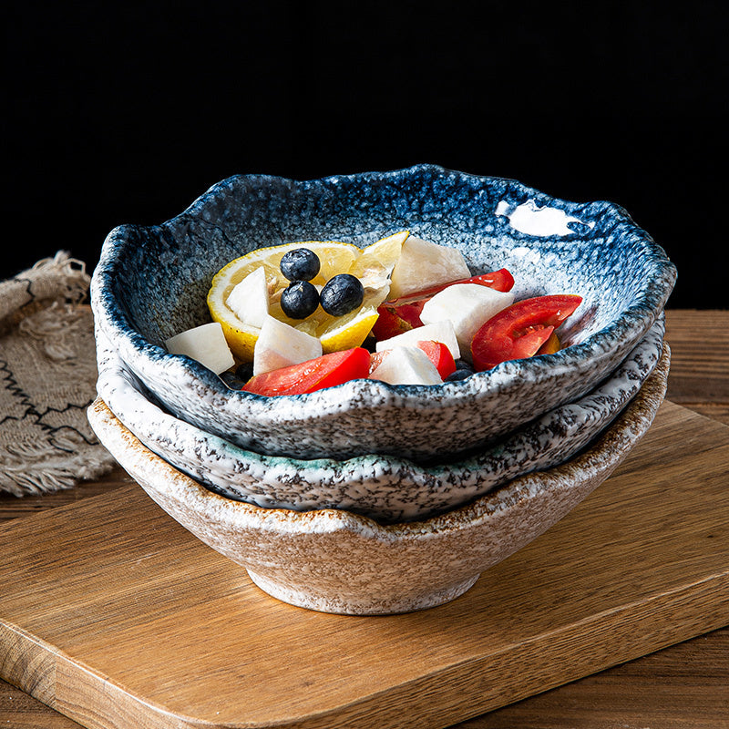 Creative Irregular Ceramic Bowl - Home Decoration Ceramic Bowl