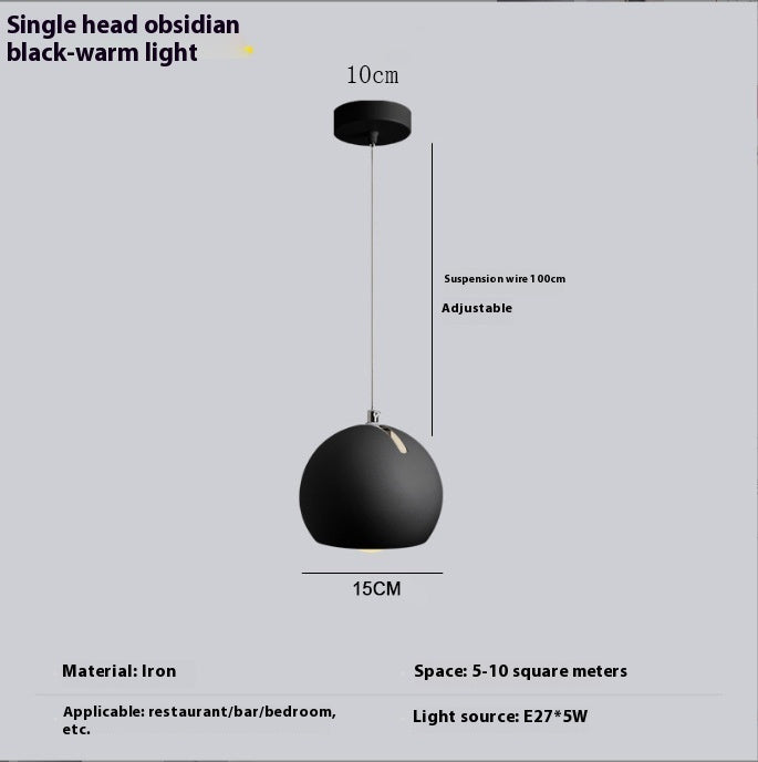 Ball Chandelier Living Room Lighting