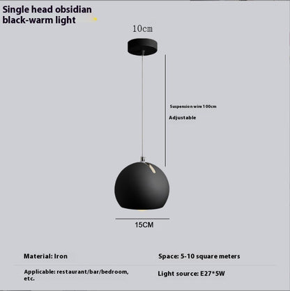 Ball Chandelier Living Room Lighting