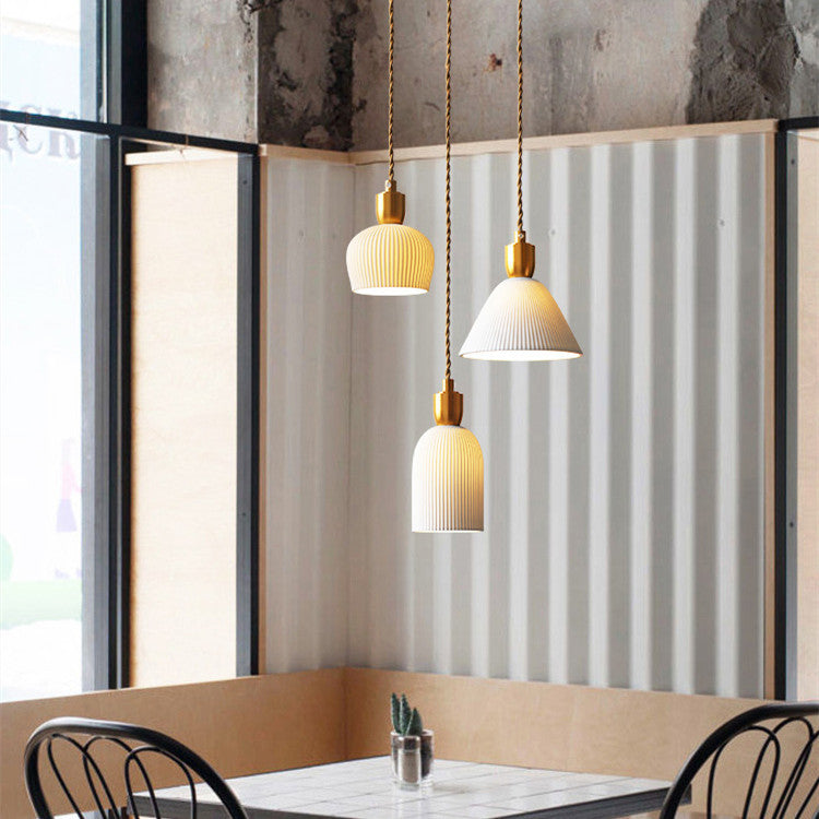 Nordic Retro Dining Room Bedroom Lamps