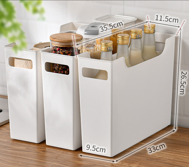 Kitchen Cabinet Organizer - Kitchen Storage Box - Plastic Cabinet Organizer