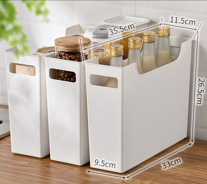 Kitchen Cabinet Organizer - Kitchen Storage Box - Plastic Cabinet Organizer